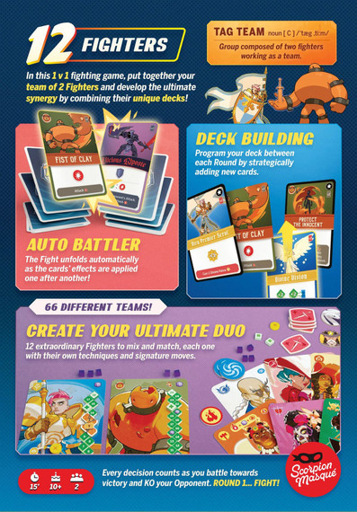 Buy Tag Team board game now from Boardgamist UK — back of the box