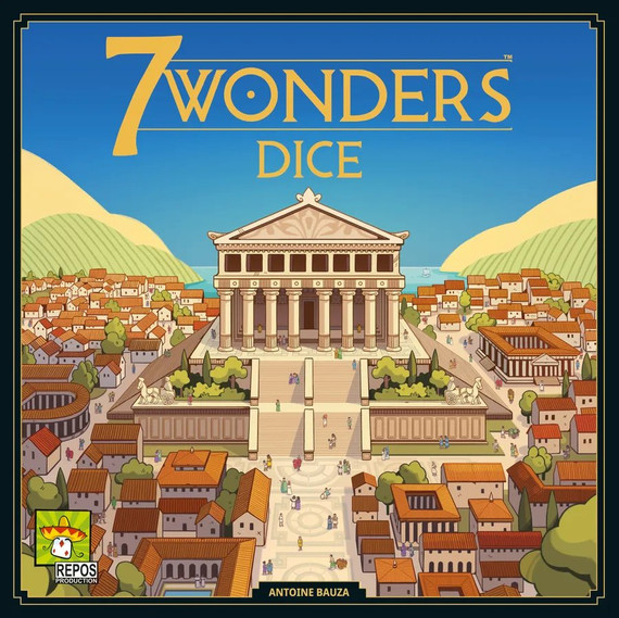 Buy 7 Wonders Dice from Boardgamist — a fast civilisation dice game where players build wonders, gather resources and grow their city.