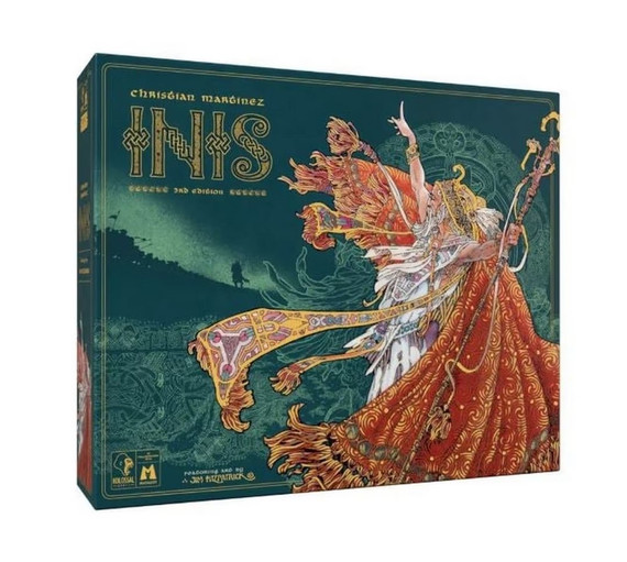 Buy Inis from Boardgamist — a tense and beautiful area control game of Celtic myth and strategic drafting.