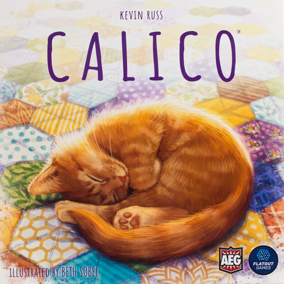 Buy Calico, puzzle board game from Out of Town Games