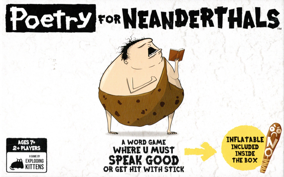 Buy Poetry for Neanderthals board game from Boardgamist