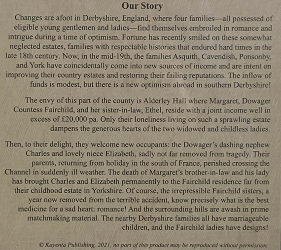 Obsession board game box text from Boardgamist