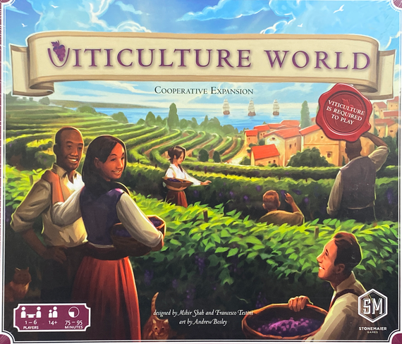 Buy Viticulture World Cooperative Expansion and other Stonemaier Board Games from Out of Town Games