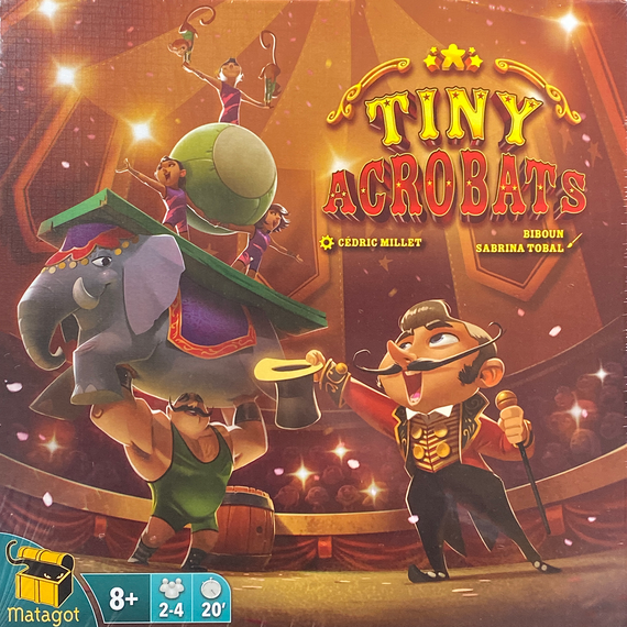 Buy Tiny Acrobats, dexterity board game from Out of Town Games