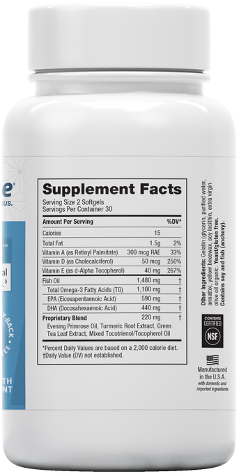 The EyePromise EZ Tears formula is packed with soothing ingredients that help the eyes naturally produce more tears for better lubrication and lasting comfort.
