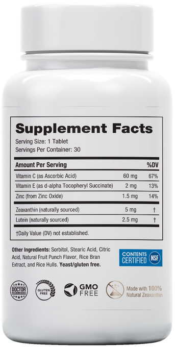 The EyePromise Screen Shield Teen formula was kept simple and easily recognizable, so parents can feel more comfortable giving it to their children. The EyePromise Screen Shield Teen formula was kept simple and easily recognizable, so parents can feel more comfortable giving it to their children.