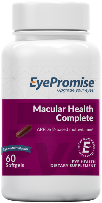 Macular Health Complete is a comprehensive eye vitamin based off the national AREDS 2 clinical trial plus additional science-supported nutrients proven to support aging eyes.