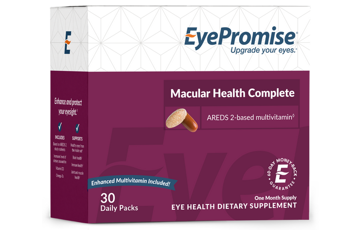 Macular Health Complete is a comprehensive eye vitamin based off the national AREDS 2 clinical trial plus additional science-supported nutrients proven to support aging eyes.