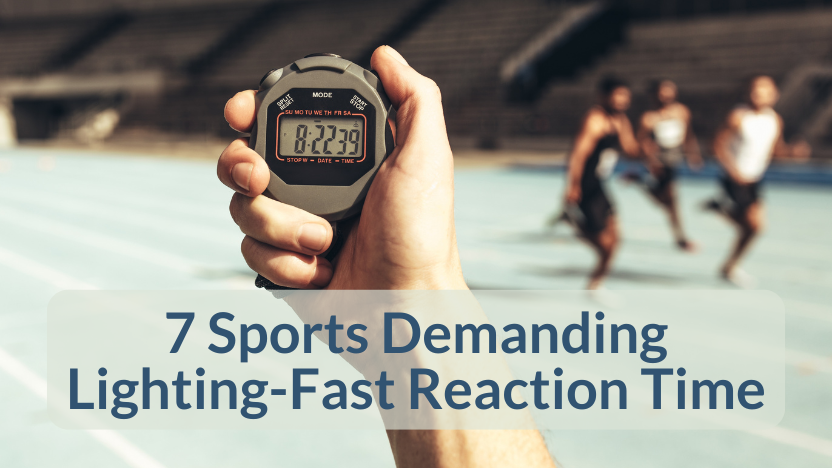 7 Sports That Require Fast Reaction Times & How to Improve It 7 Sports That Require Fast Reaction Times & How to Improve It
