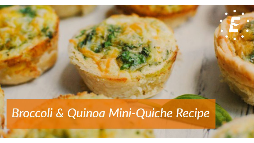 Visionary Kitchen - Broccoli & Quinoa Mini-Quiches for Healthy Eyes Visionary Kitchen - Broccoli & Quinoa Mini-Quiches for Healthy Eyes