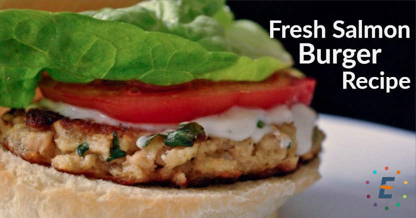 Good for the Eyes, Good for the Stomach - Fresh Salmon Burgers Good for the Eyes, Good for the Stomach - Fresh Salmon Burgers