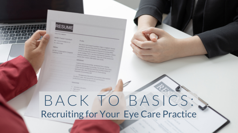 For Successful Recruiting, Get Back to the Basics For Successful Recruiting, Get Back to the Basics
