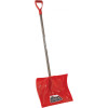 Snow Shovel, 18 Poly Blade with D Grip - Red