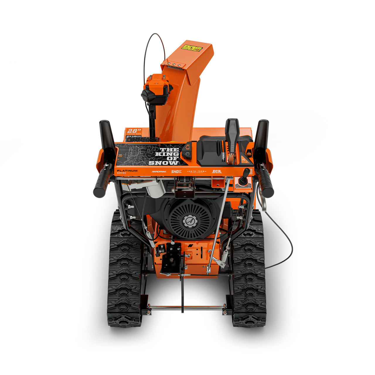 Platinum Rapidtrak 28 SHO Electric Start Two-Stage Snowblower