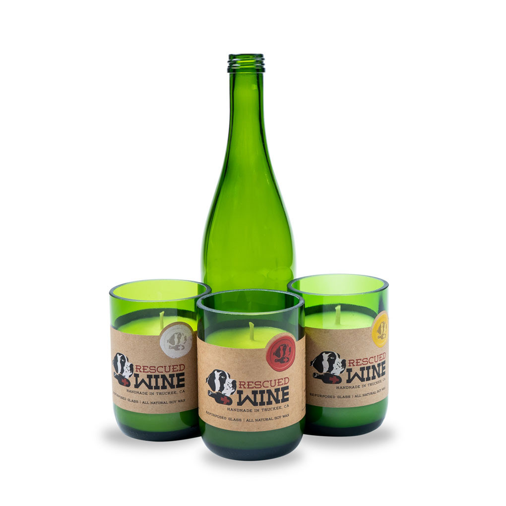 Rescued Wine Candles Pinot Noir Candle - Thumbnail 3