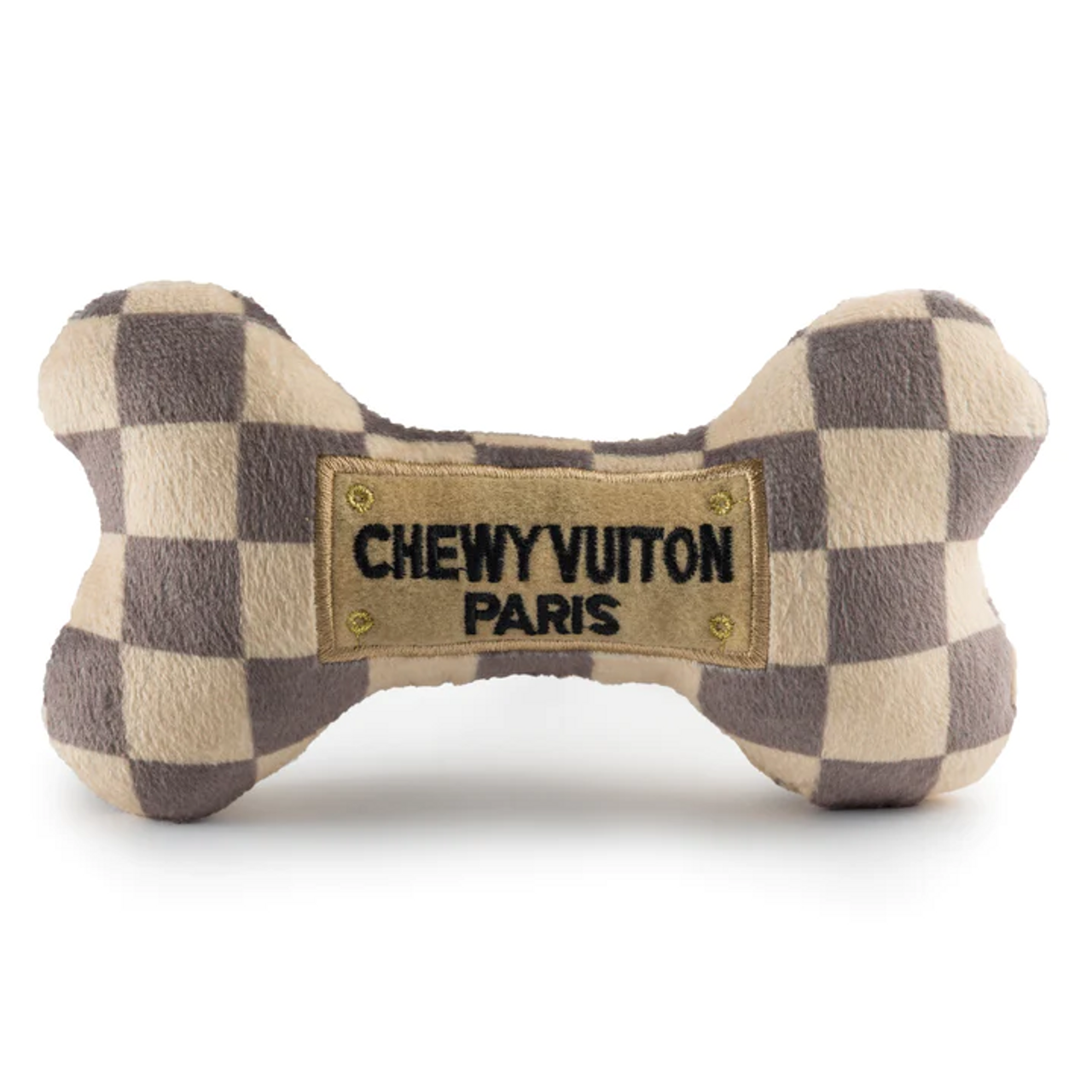 Chewy Vuiton Delights: Parody Designer Plush Toys for Fashionable