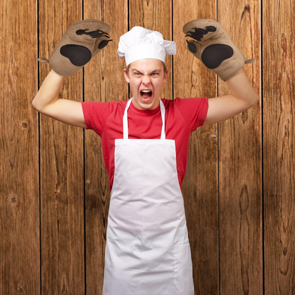 Genuine Fred BEAR HANDS Oven Mitts - Thumbnail 5