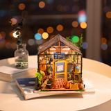 Rolife Cathy's Flower House DIY Miniature Diorama Kit