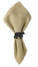 Park Design Black Bear Napkin Ring