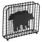 Park Design Black Bear Wire Lunch Napkin Holder