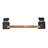 Park Design Wild Woods Bear Towel Bar 16"