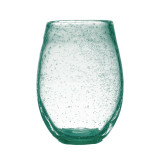 Creative Co-op Bubble Drinking Glass, 18oz