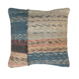 Creative Co-op Woven Jute & Cotton Pillow - Polyester Fill, 20"