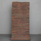 Creative Co-op Hand-Woven Cotton Striped Floor Runner