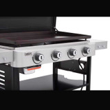 Weber Outdoor Griddle Steel 4 Burner Black