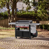 Weber Slate 3 Burner Propane Griddle Rust-Resistant 30" Black - ACE EXCLUSIVE