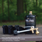 Fuel Keg Brass/Steel Refill Propane Cylinder Kit