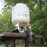 Mr. Heater Fuel Keg 16oz Brass/Steel Propane Cylinder, empty