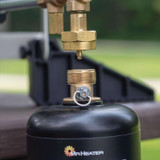 Mr. Heater Fuel Keg 16oz Brass/Steel Propane Cylinder, empty