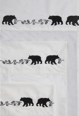 Carsten's Embroidered Bear Sheet Set, Full