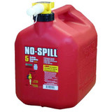 No-Spill Plastic Gas Can 5gal
