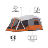 Core Equipment Cabin Tent w/Screen Room - 11P