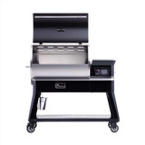 Recteq Deck Boss Wood Pellet WiFi Grill and Smoker Black/Silver