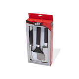 Weber Portable Stainless Griddle Tool Set