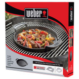 Weber Gourmet Cast Iron/Porcelain Grill Top Griddle 15.2 x 12"