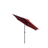 Living Accents Market Umbrella Tiltable Brick - Red, 9'