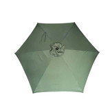 Living Accents Market Umbrella Tiltable - Hunter Green, 9'