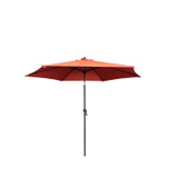 Living Accents Market Umbrella Tiltable - Orange, 9'