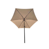 Living Accents Market Umbrella Tiltable - Taupe, 9'