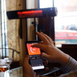 Infrared Electric Heater w/ Bluetooth Speakers, LED backlight and Remote