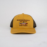 Mountain Hardware Lake Tahoe Fly Shop Cap - Trucker - Whiskey/Coffee
