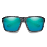 Smith Backcast Sunglasses, Matte Ash Tortoise with ChromaPop Polarized Opal Mirror
