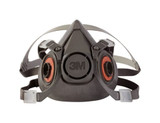3M Multi-Purpose Half Face Respirator 6000 - Gray, Large