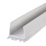 M-D Building Products Cinch White Vinyl Under Door Seal  36 x 1.75"