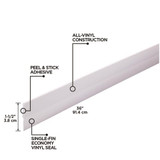 M-D Building Products Vinyl Sweep For Doors - White, 36 x 1.5"