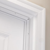 M-D Building Products Aluminum/Vinyl Top & Sides Door Seal For Door Jambs - White, 84 x 0.63"